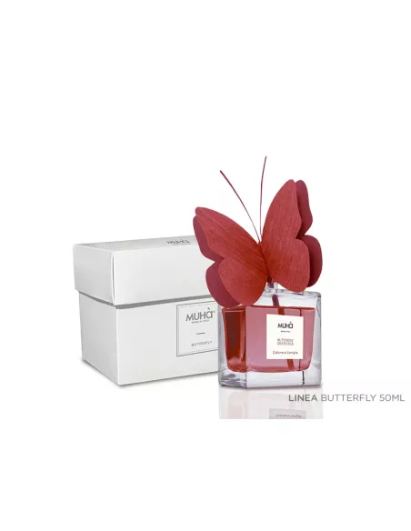 Profumatore D'ambiente Butterfly Diffuser Melograno 50ml  - N01  - Muhà  - Oggettistica per Casa