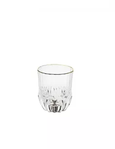 Set 6 Bicchieri Oh My Gold In Crystal Glass  - 53595  - Brandani  - Bicchieri e Calici