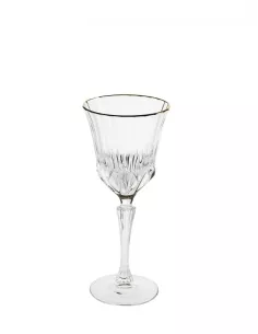 Set 6 Calici Oh My Gold In Crystal Glass  - 53596  - Brandani  - Bicchieri e Calici