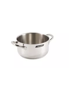 Casseruola 2 Manici Chef Line Diametro 16 In Acciaio Inox 18/10 Made In Italy 2