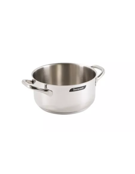 Casseruola 2 Manici Chef Line Diametro 16 Senza Coperchio  - 163102016  - Barazzoni  - Casseruole