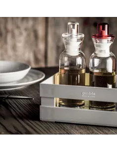 Oliera/ Acetiera \\"Perfect Dressing\\" Trasparente  - 16960100  - Guzzini  - Olio, Aceto, Sale e Pepe 2
