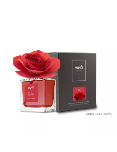 Profumatore D'ambiente Rosa Diffuser Petali Di Rosa 100 Ml