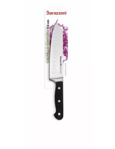 Coltello In Acciaio Santoku Cm. 17,50 Barazzoni