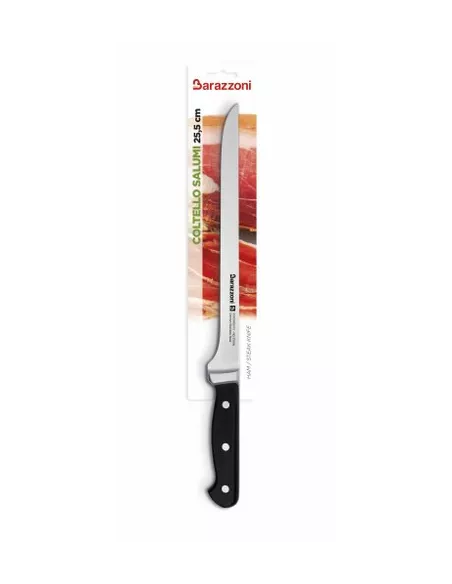 Coltello In Acciaio Salumi Cm. 25,5 Barazzoni