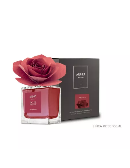 Profumatore D'ambiente Rosa Diffuser Melograno 100 Ml