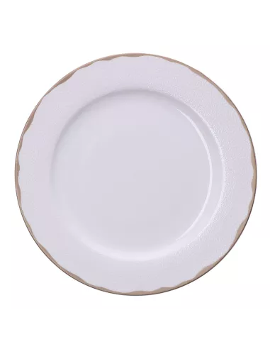 Riflessi Vassoio Rotondo In New Bone China 30 Cm