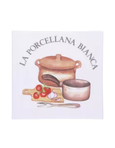 Conserva Sottopentola Deco Quadrato 18x18 Cm In Gift Box