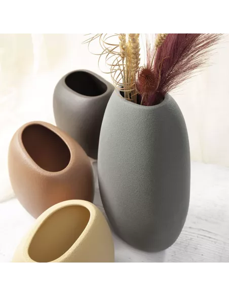 Vaso Piccolo HELLO Matisse Colore Ruggine In Gres Porcellanato Lineasette - 1pz
