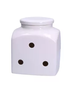 Conserva Barattolo Porcellana Deco 3,5Lt Cipolle 2