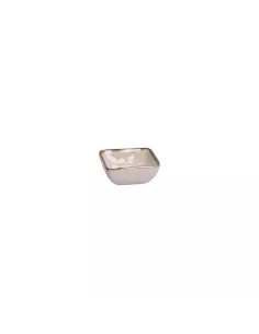 Concerto Avorio Ciotolina Quadrata 8 Cm - 1Pz