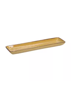 Concerto Ocra Vassoio Rettangolare 32x8 Cm