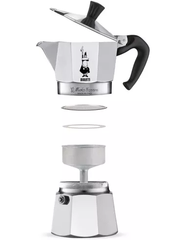 Caffettiera Bialetti La Mokina originale 1/2 tazza - Gruppo 3 A.B.D.