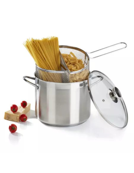 Spaghettiere Doppio Cestello Cm 24
