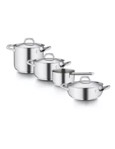 Pentola Chef Line Diametro 24 In Acciaio Inox 18/10 Made In Italy 2