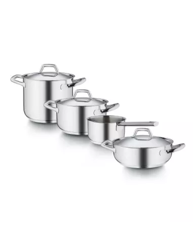 Pentola Chef Line Diametro 24 In Acciaio Inox 18/10 Made In Italy