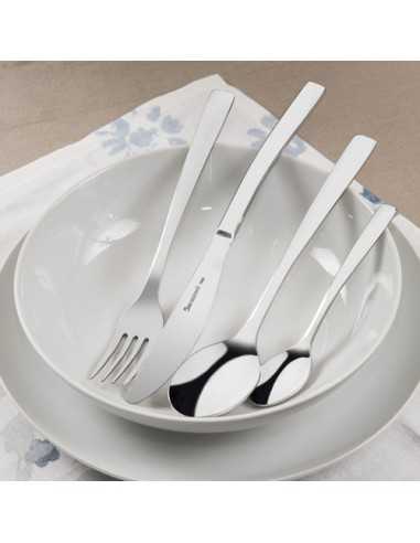 Servizio Posate 24 Pz In Acciaio Inox 18/10 Linea Ambra