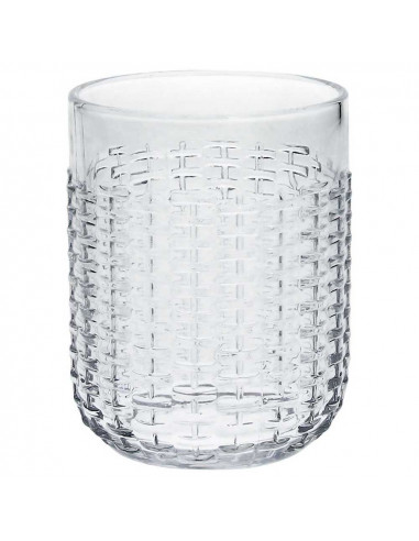 Set 6 Bicchieri Acqua Fade Anser Alize/'e Vetro Trasparente Liscio 400ml Bohemia