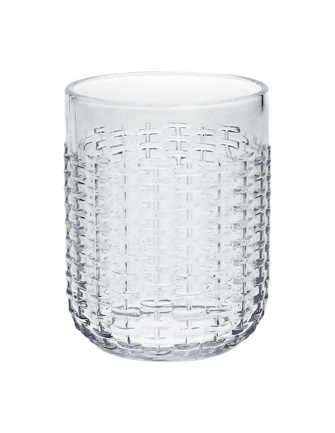 bicchieri di vetro trasparenti da 415 ml adatti per lavastoviglie UNISHOP Set di 6 bicchieri alti 