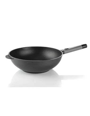 Wok/Saltapasta Cm. 32 Con Manico Removibile Cook&Space