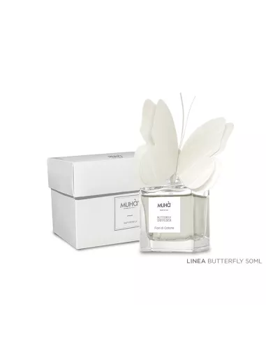 Profumatore D'ambiente Butterfly Diffuser Fiori Di Cotone 50ml